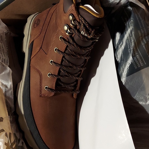 Timberland | Men's TBL Originals Ultra Waterproof Boots, Brown, Size 8.5 - Picture 2 of 9